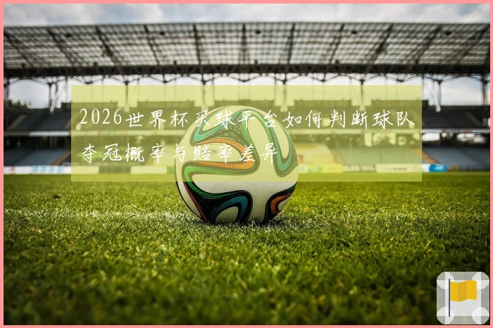 2026世界杯买球平台如何判断球队夺冠概率与赔率差异